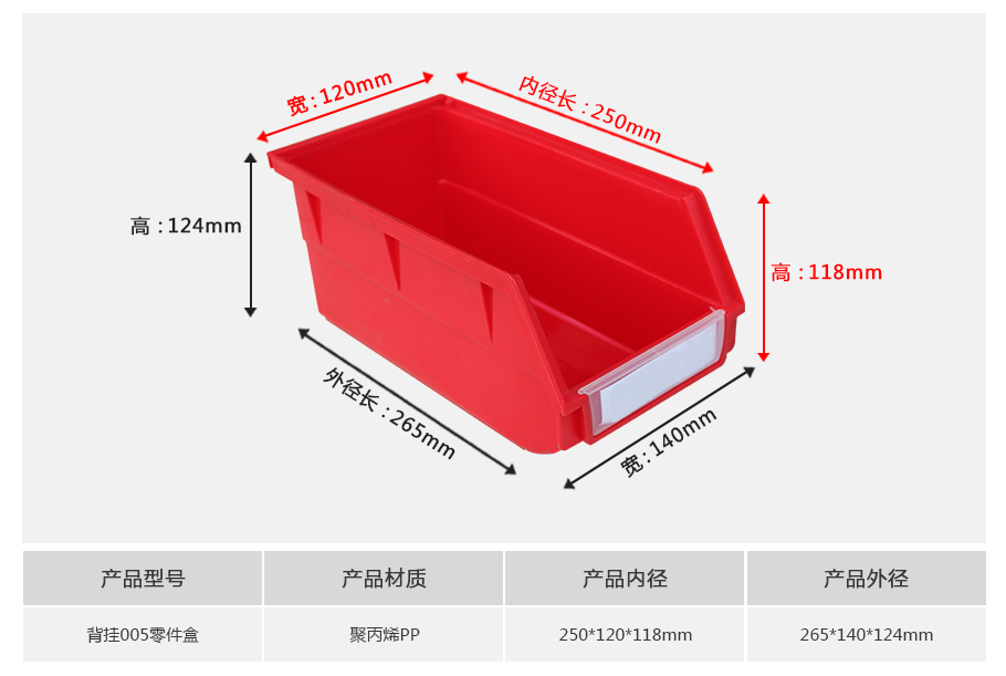 真人游戏第一品牌
B5背挂式塑料零件盒